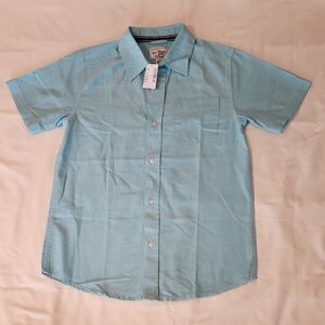 The Children's Place Sky Blue Casual Shirt. Size Large 10/12